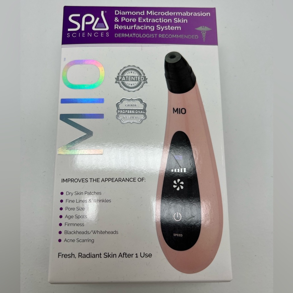 Mio Diamond Microdermabrasion & Pore Extraction Skin Resurfacing System